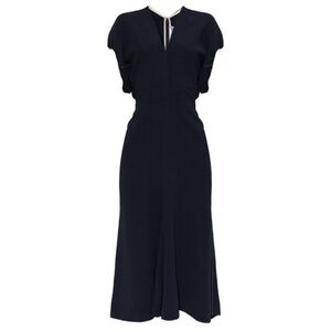 Elegant Black Midi Dress